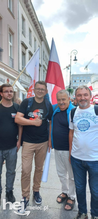 Mielczanie na zaprzysiężeniu Prezydenta Karola Nawrockiego