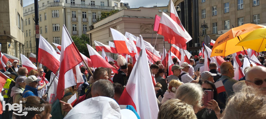 Mielczanie na zaprzysiężeniu Prezydenta Karola Nawrockiego