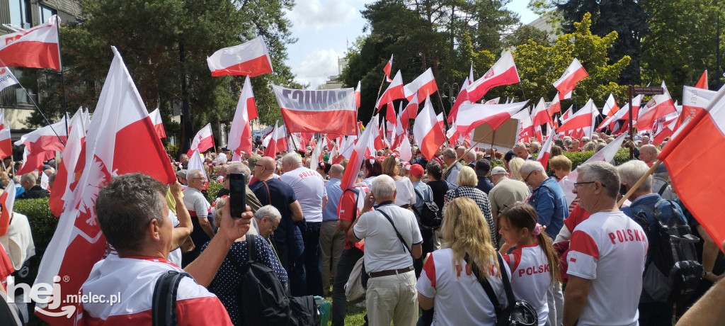 Mielczanie na zaprzysiężeniu Prezydenta Karola Nawrockiego