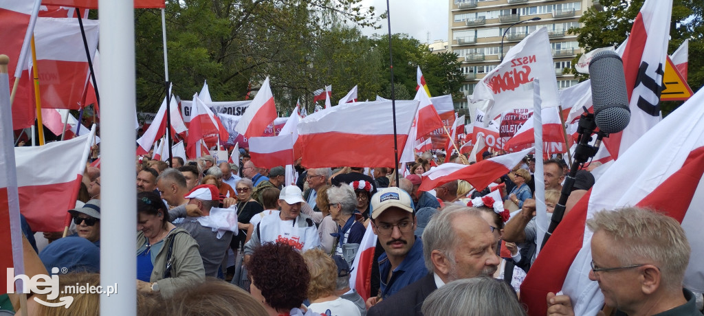 Mielczanie na zaprzysiężeniu Prezydenta Karola Nawrockiego