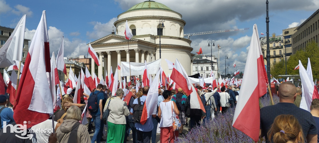 Mielczanie na zaprzysiężeniu Prezydenta Karola Nawrockiego