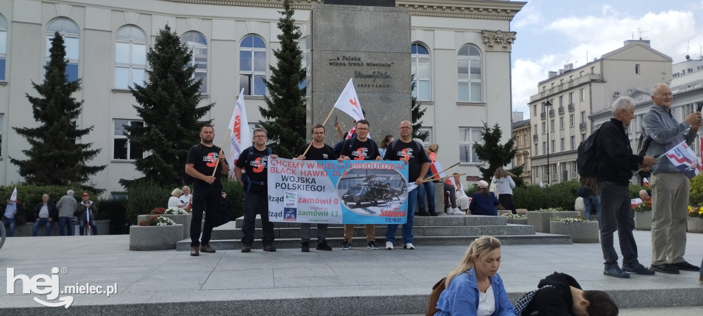 Mielczanie na zaprzysiężeniu Prezydenta Karola Nawrockiego