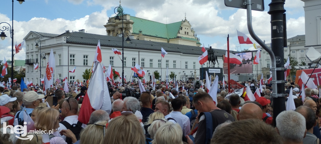Mielczanie na zaprzysiężeniu Prezydenta Karola Nawrockiego