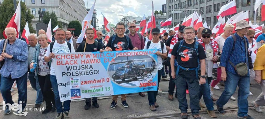 Mielczanie na zaprzysiężeniu Prezydenta Karola Nawrockiego
