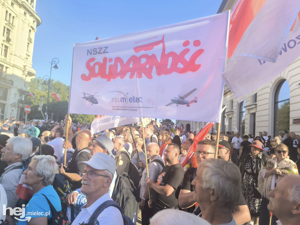 Mielczanie na zaprzysiężeniu Prezydenta Karola Nawrockiego