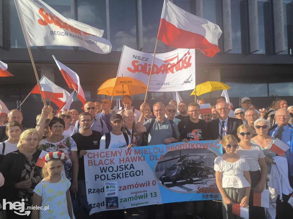 Mielczanie na zaprzysiężeniu Prezydenta Karola Nawrockiego