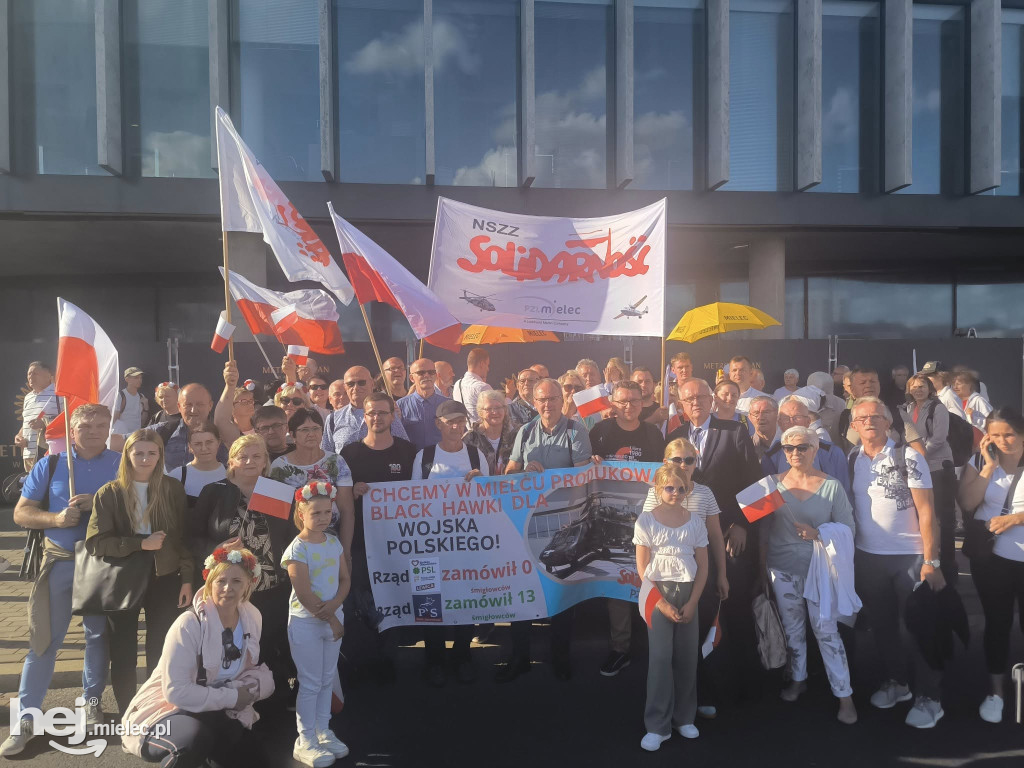 Mielczanie na zaprzysiężeniu Prezydenta Karola Nawrockiego
