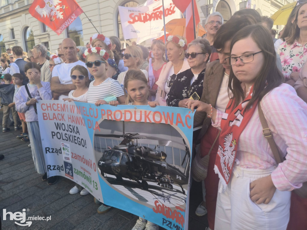 Mielczanie na zaprzysiężeniu Prezydenta Karola Nawrockiego