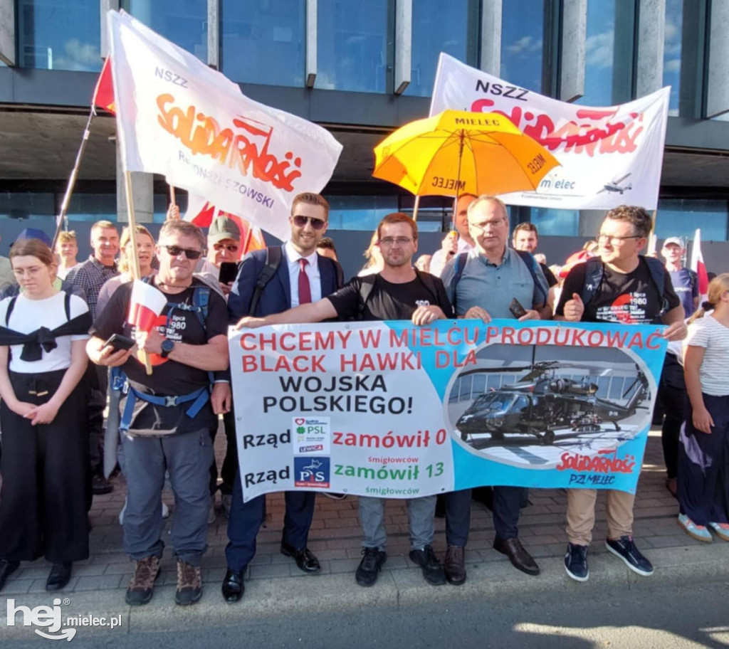 Mielczanie na zaprzysiężeniu Prezydenta Karola Nawrockiego
