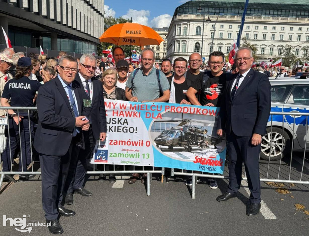 Mielczanie na zaprzysiężeniu Prezydenta Karola Nawrockiego