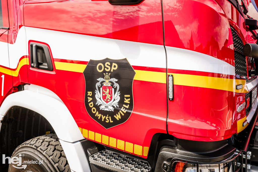 Nowy wóz OSP Radomyśl Wielki