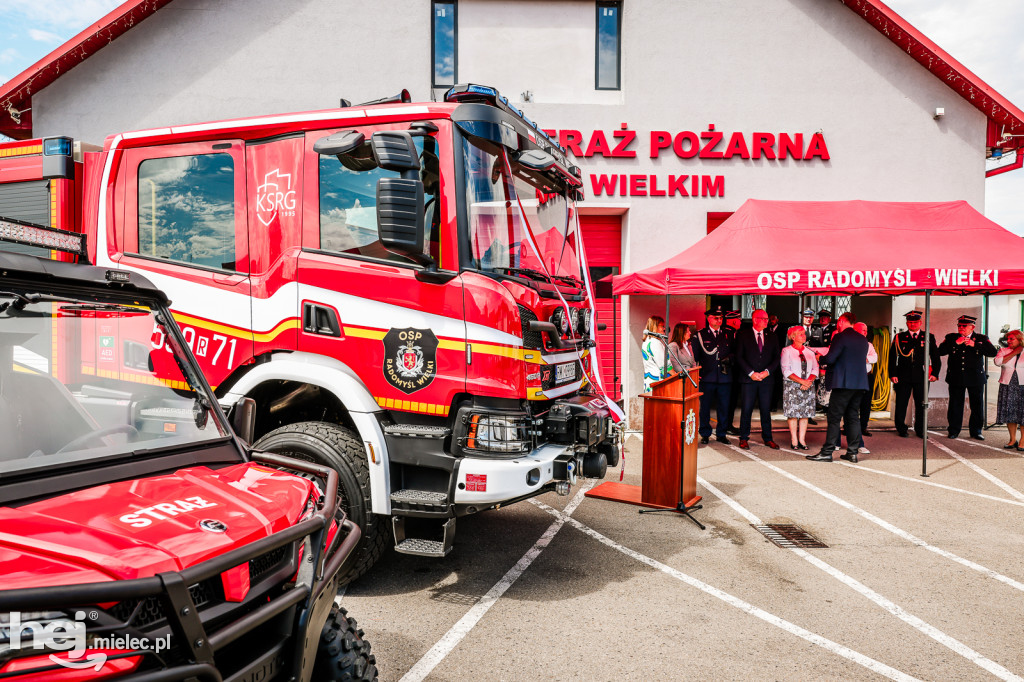 Nowy wóz OSP Radomyśl Wielki