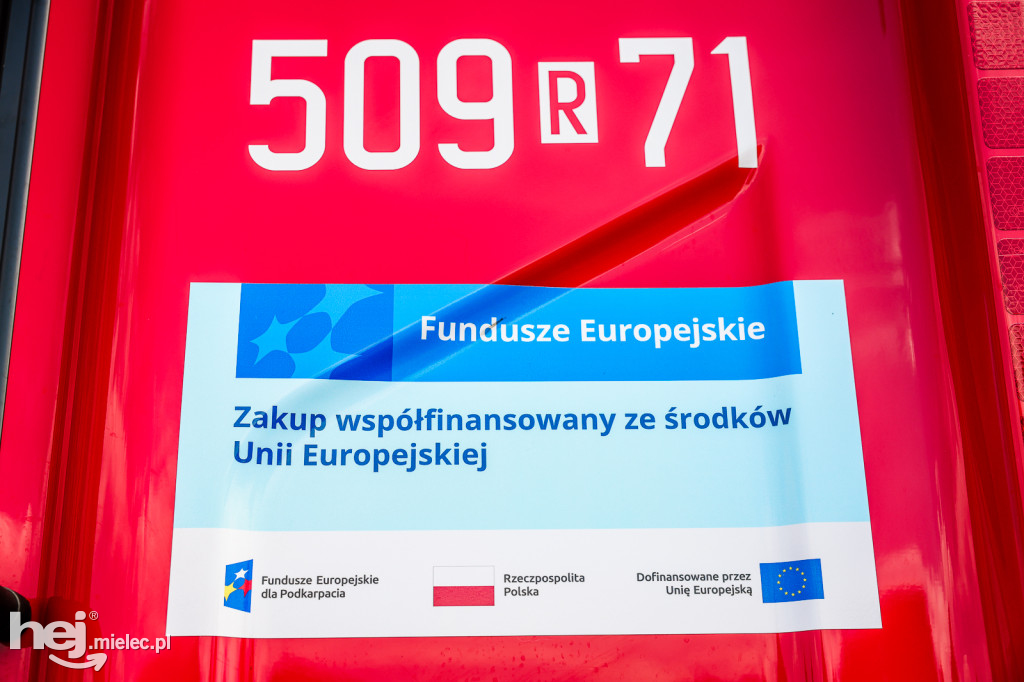 Nowy wóz OSP Radomyśl Wielki