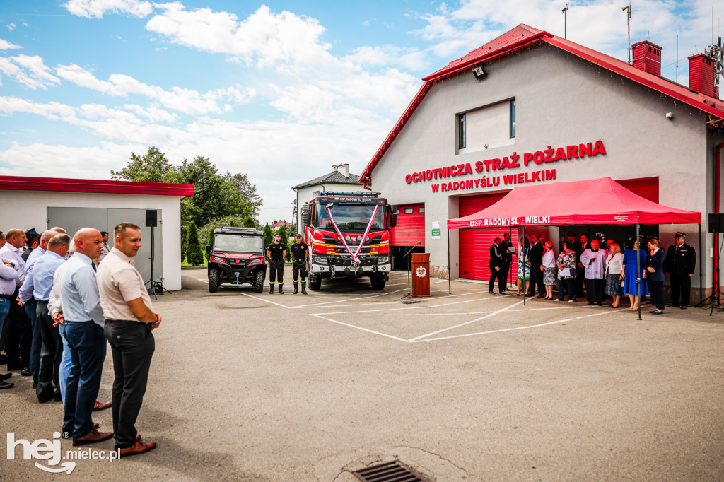 Nowy wóz OSP Radomyśl Wielki