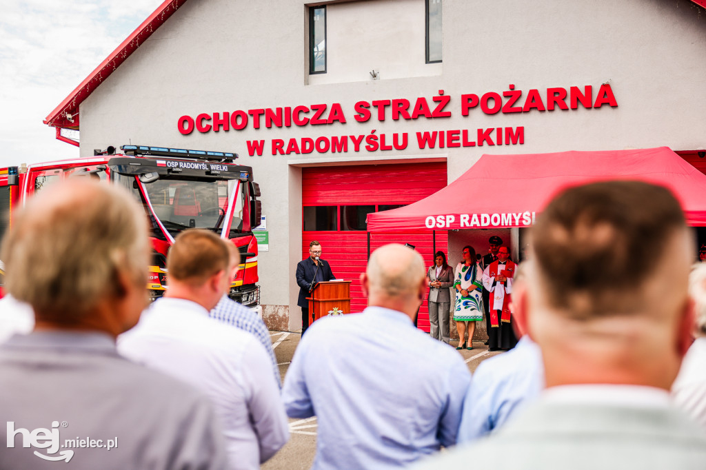 Nowy wóz OSP Radomyśl Wielki