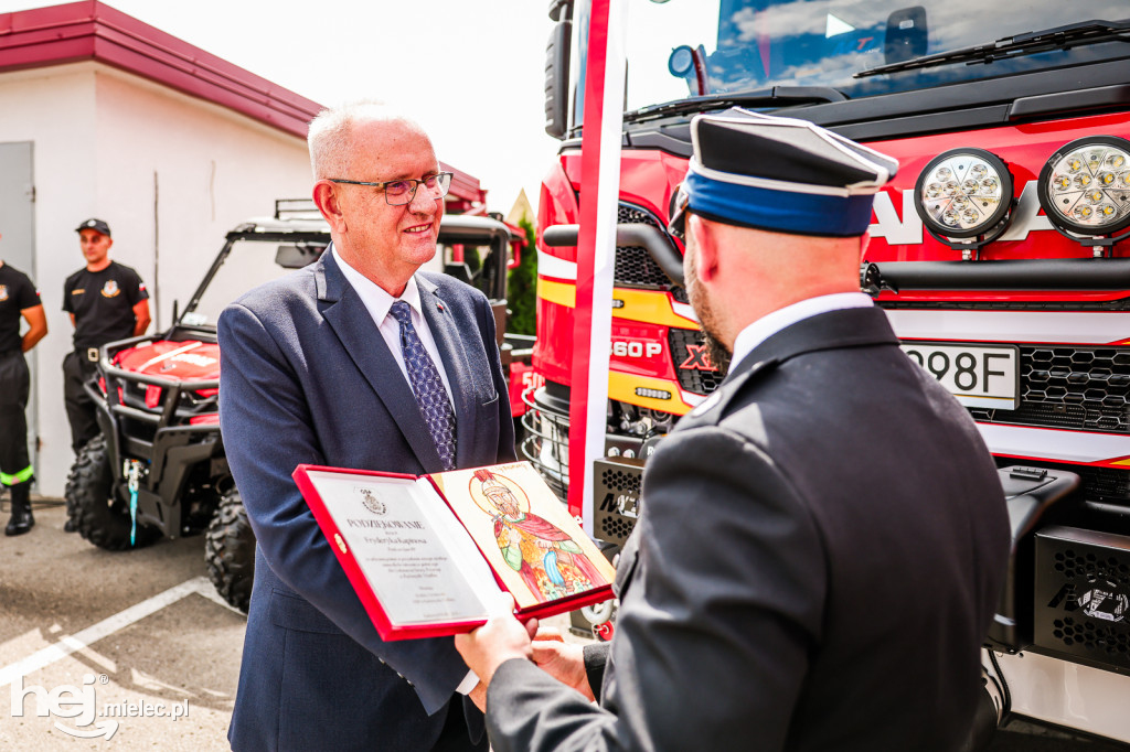 Nowy wóz OSP Radomyśl Wielki