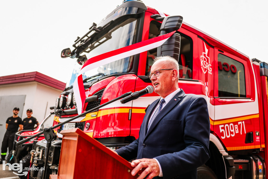 Nowy wóz OSP Radomyśl Wielki