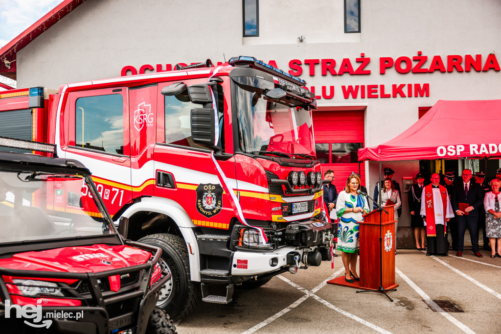 Nowy wóz OSP Radomyśl Wielki