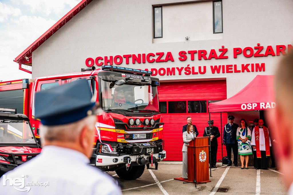 Nowy wóz OSP Radomyśl Wielki