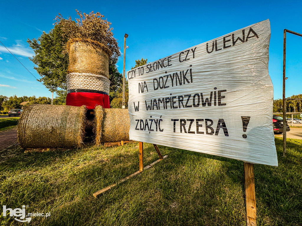 Dożynkowe dekoracje w gminie Wadowice Górne 2025