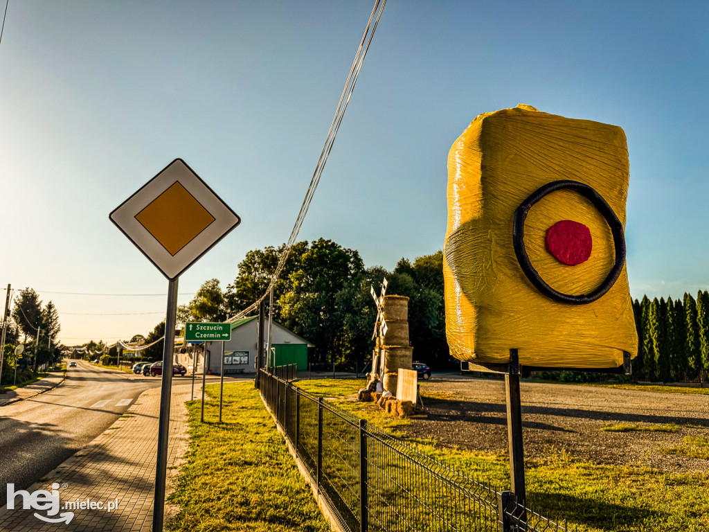 Dożynkowe dekoracje w gminie Wadowice Górne 2025