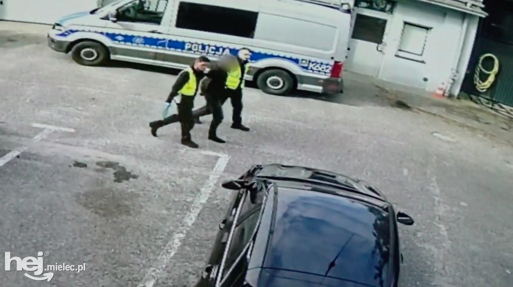 Artur C. w rękach mieleckiej Policji