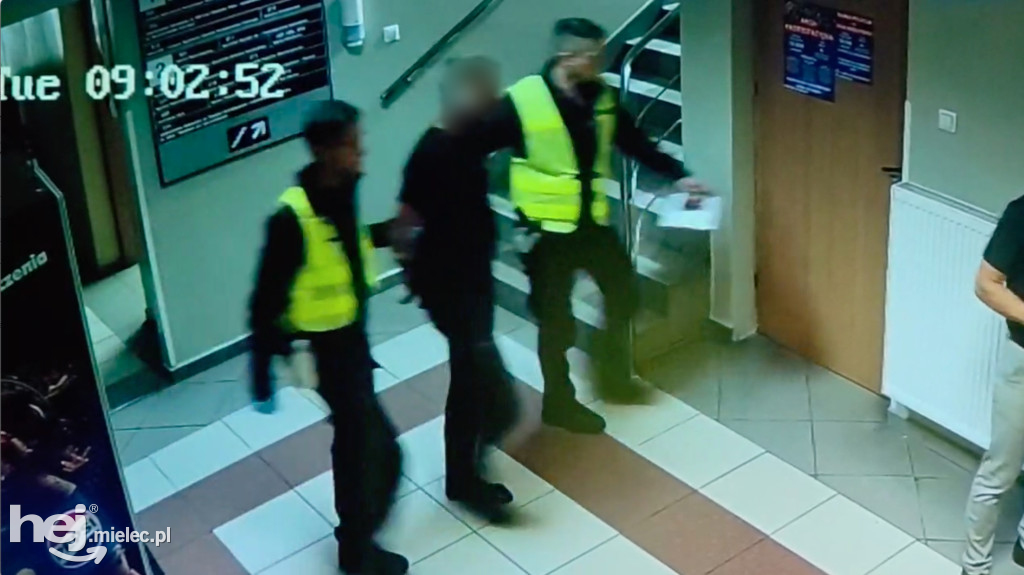 Artur C. w rękach mieleckiej Policji