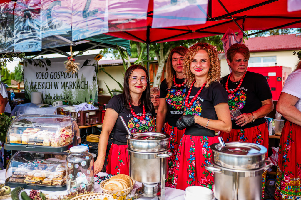 Dożynki gminy baranów Sandomierski w Dymitrowie Małym