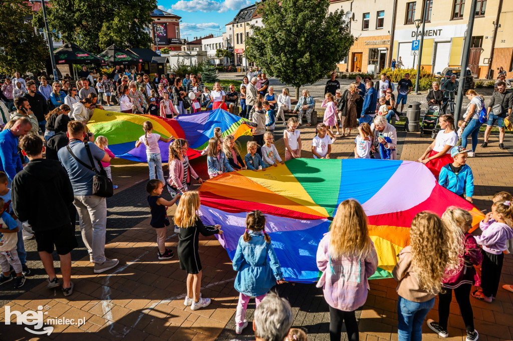 Rodzinna niedziela na mieleckiej starówce