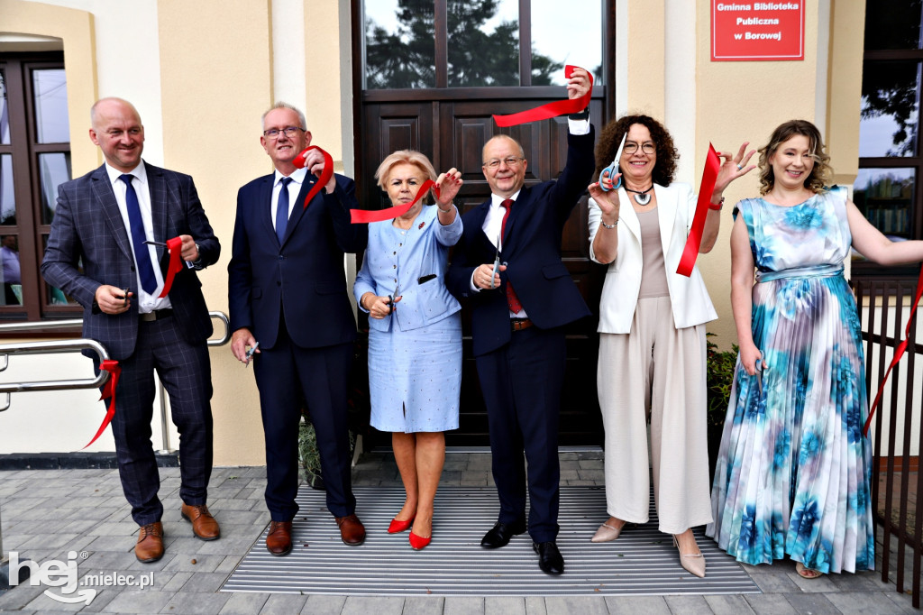 Nowa siedziba Gminnej Biblioteki Publicznej w Borowej