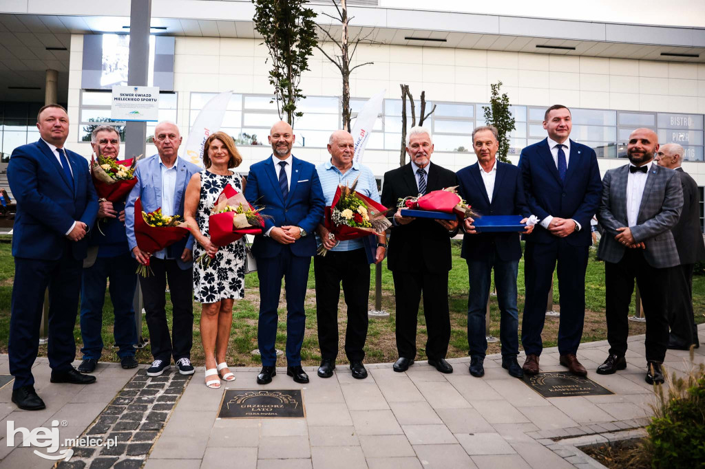 Otwarcie Alei Gwiazd mieleckiego sportu