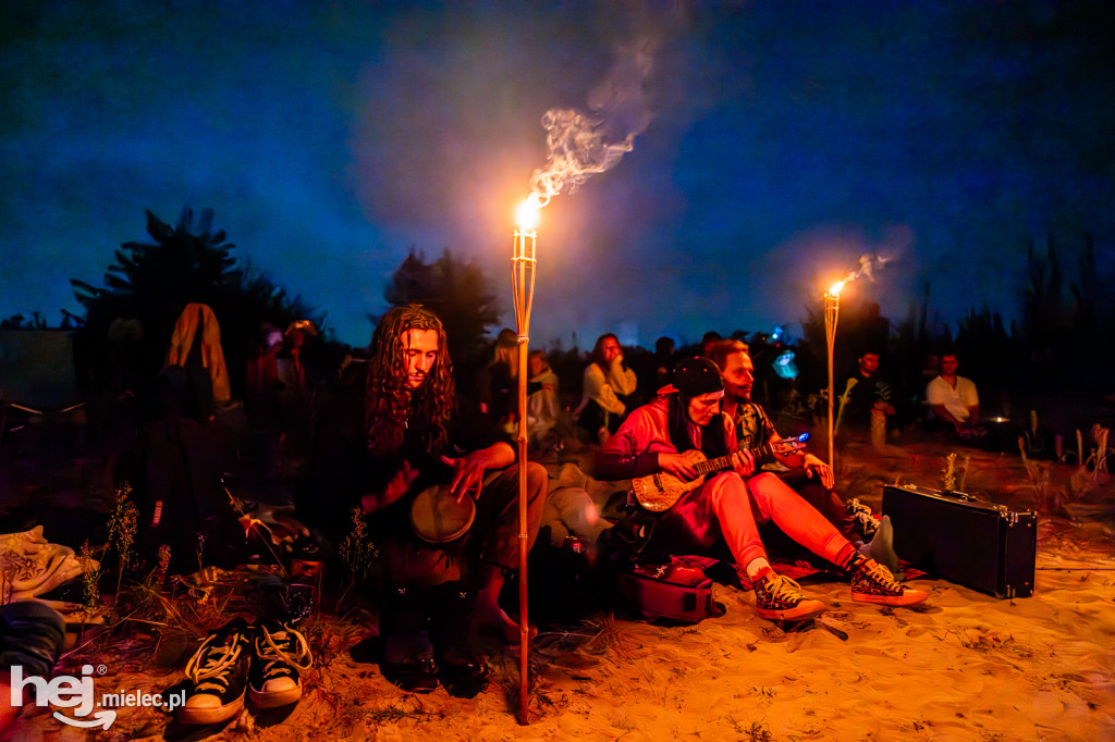 Handpanowa Pełnia nad Stawami Cyranowskimi