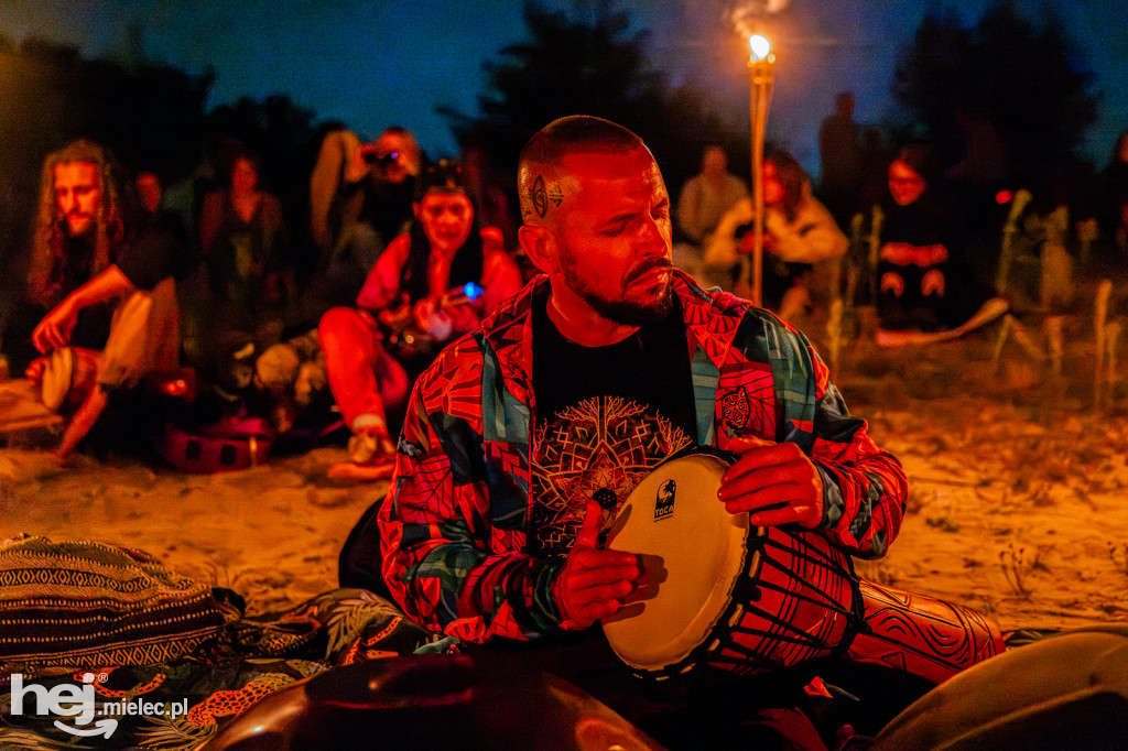 Handpanowa Pełnia nad Stawami Cyranowskimi