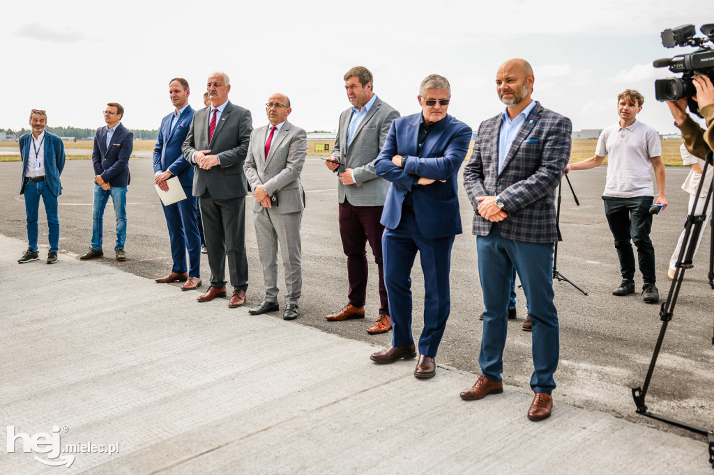 Nowy hangar na Lotnisku Mielec