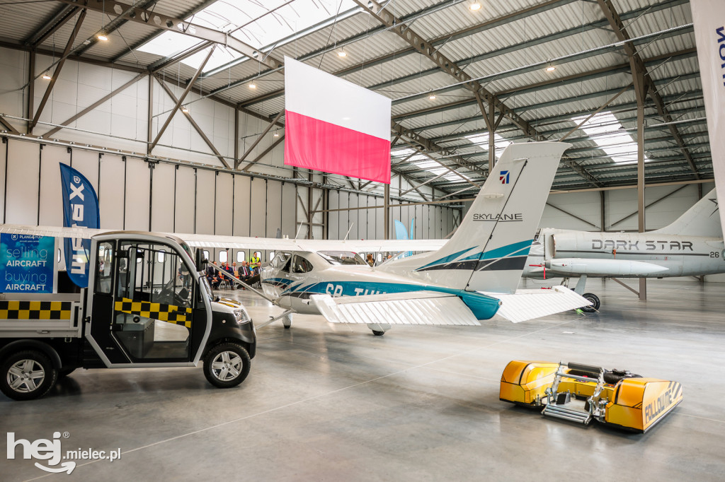 Nowy hangar na Lotnisku Mielec
