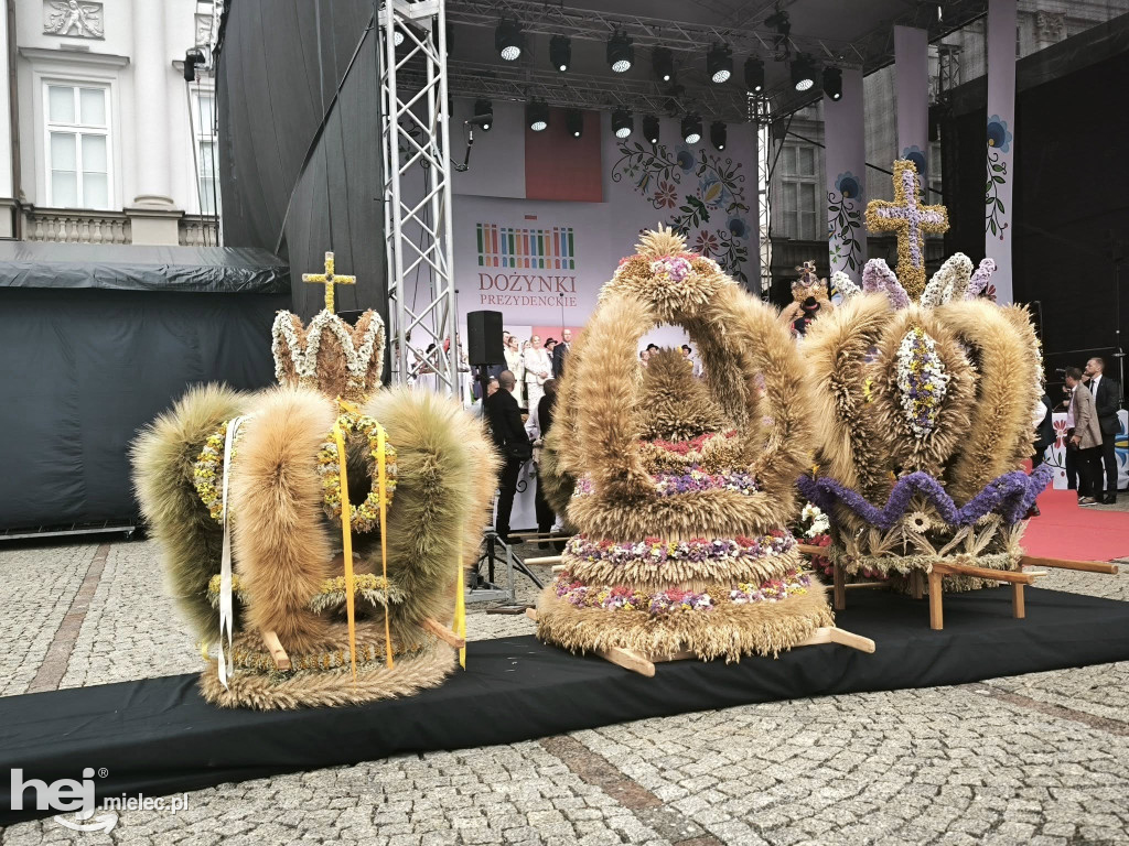 Fryderyk Kapinos na Dożynkach Prezydenckich w Warszawie
