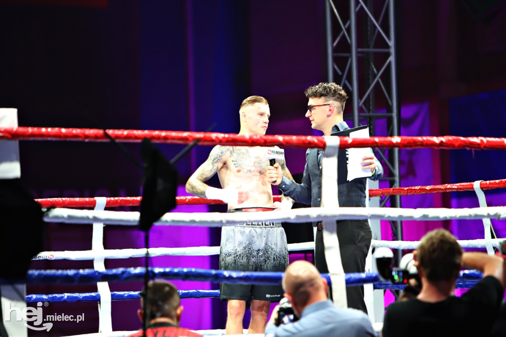 Paweł Róg na gali Magazimm Boxing Night III