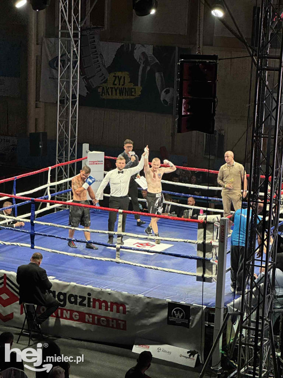 Paweł Róg na gali Magazimm Boxing Night III