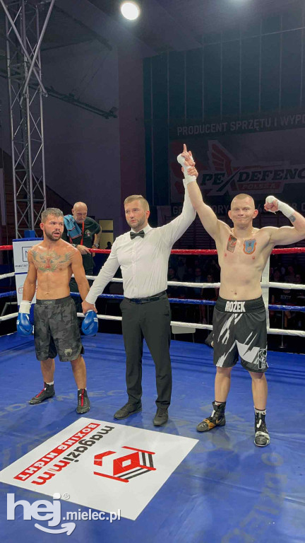 Paweł Róg na gali Magazimm Boxing Night III