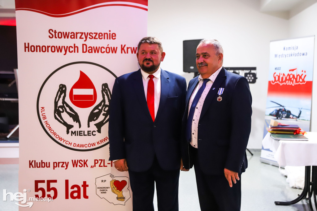 Jubileusz 55-lecia działalności Klubu SHDK RP przy WSK \