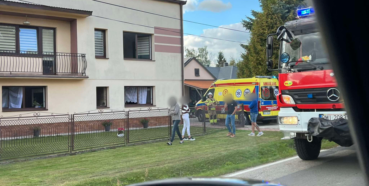 Akcja ratunkowa w Pławie! Wybuch gazu!