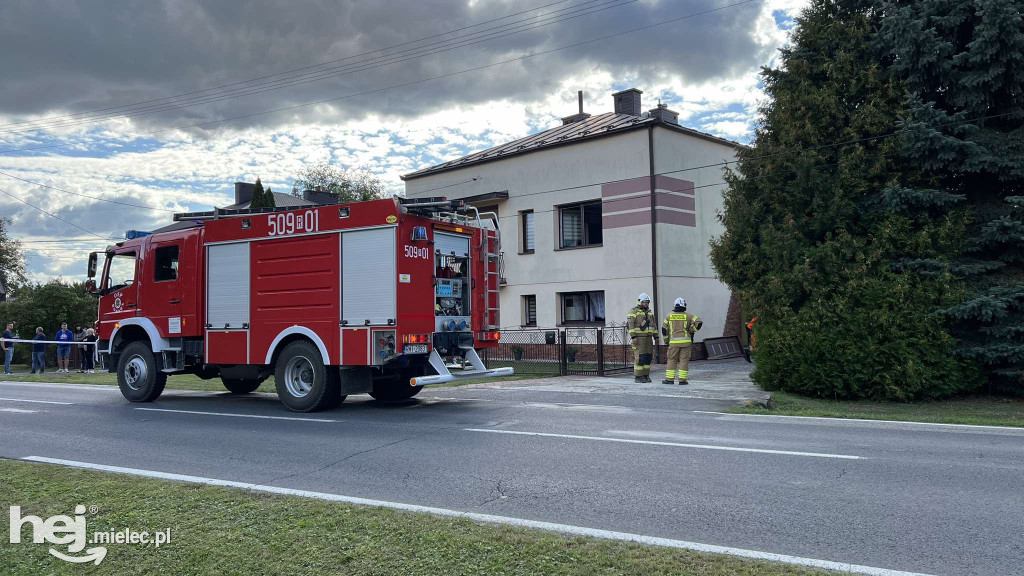 Akcja ratunkowa w Pławie! Wybuch gazu!