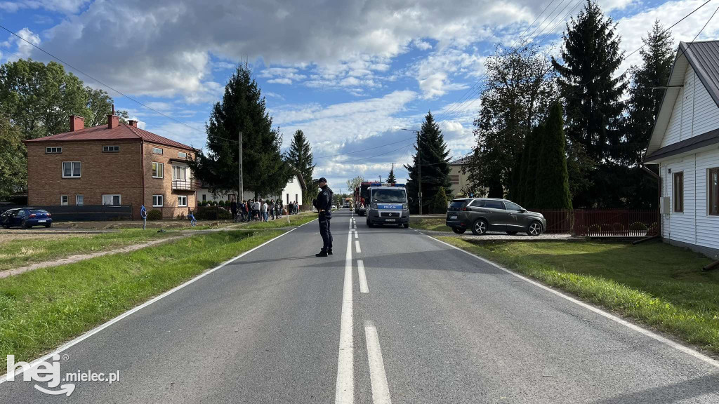 Akcja ratunkowa w Pławie! Wybuch gazu!