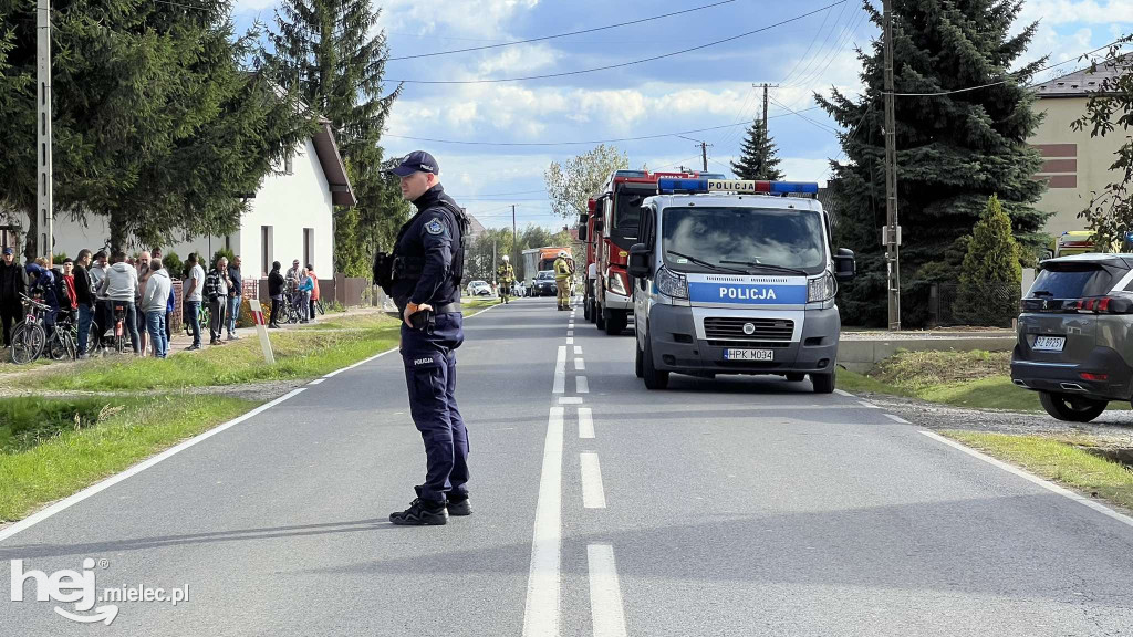 Akcja ratunkowa w Pławie! Wybuch gazu!