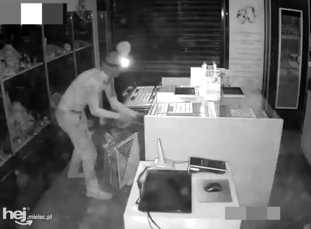 Mielczanin włamał się do jubilera przez szyb wentylacyjny