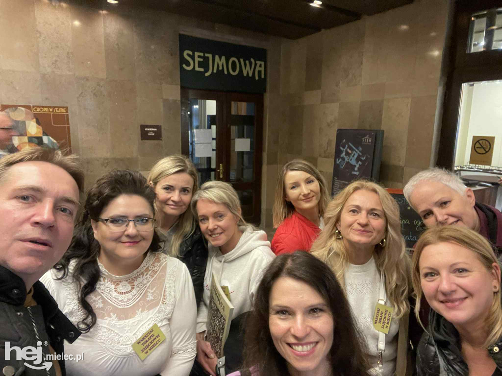 Mielecki WTZ na proteście w Warszawie