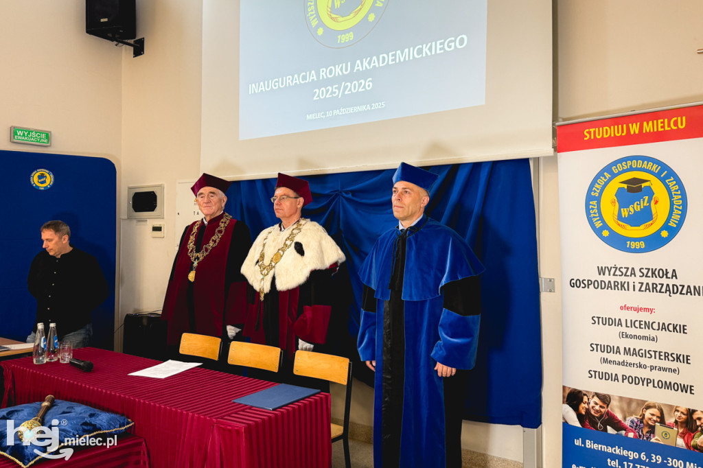 Inauguracja roku akademickiego WSGiZ