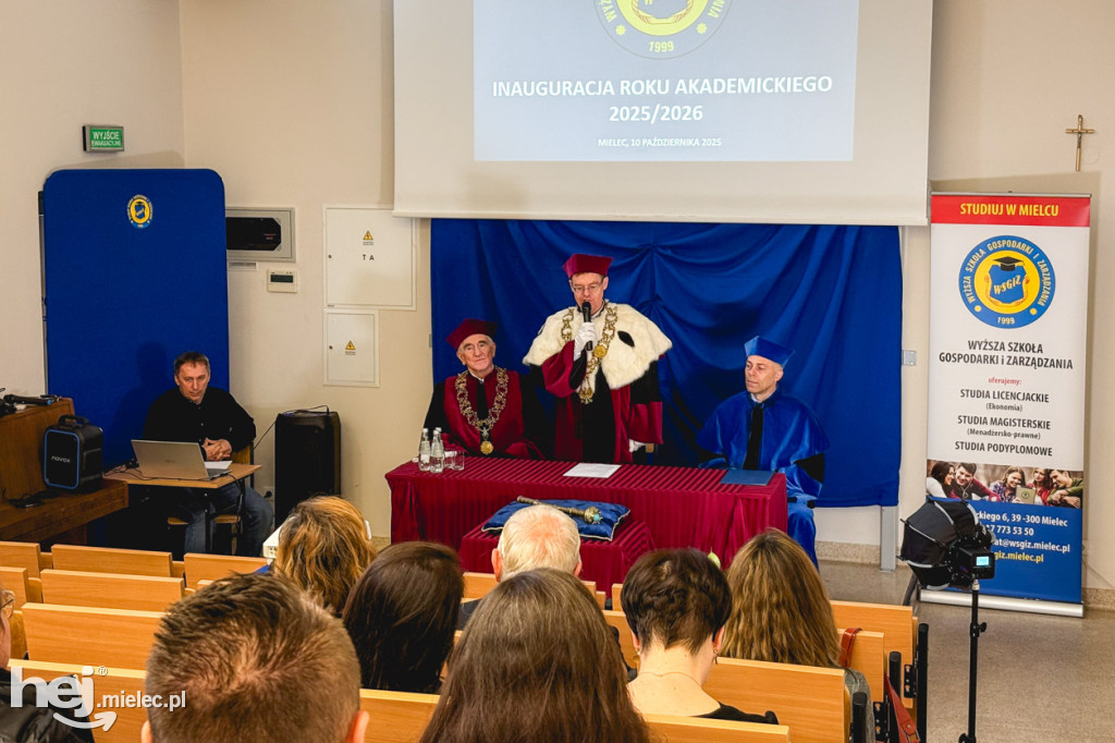 Inauguracja roku akademickiego WSGiZ