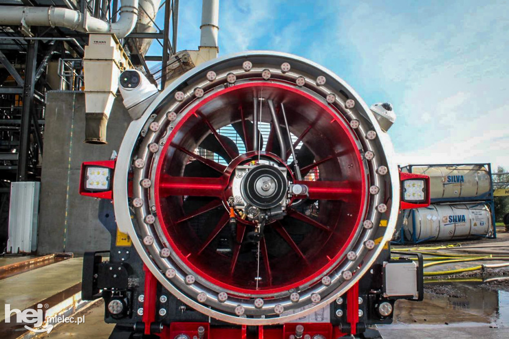 Nowatorska turbina gaśnicza na testach w Mielcu