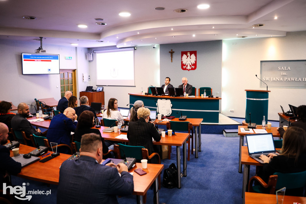 Sesja Rady Miejskiej - 24 października 2025 r.